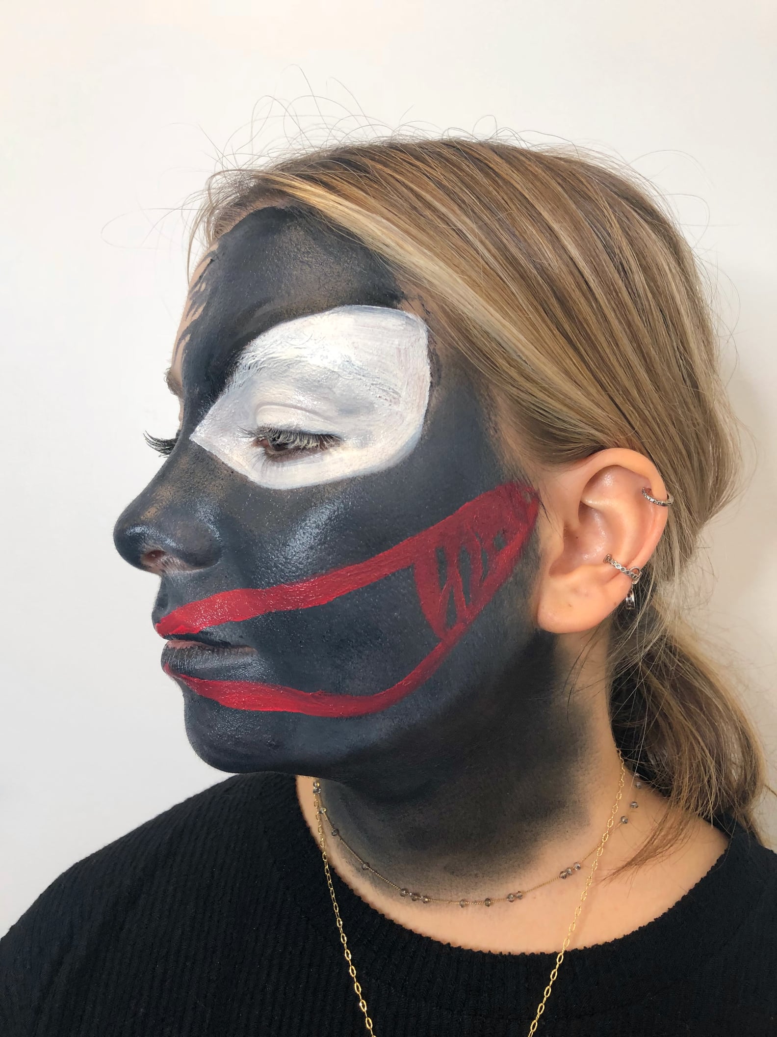 Venom Halloween Makeup POPSUGAR Beauty