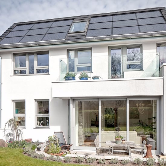 Affordable Solar Panel House
