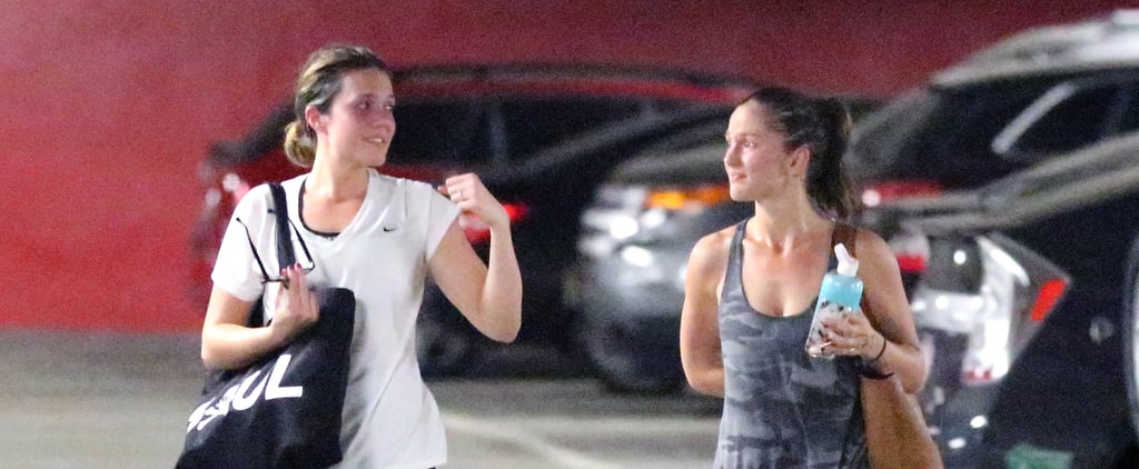 Mandy Moore and Minka Kelly Work Out at SoulCycle