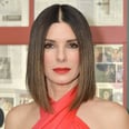 Sandra Bullock Might Be the Only Person Who Could Convince Me to Try Bright Red Blush
