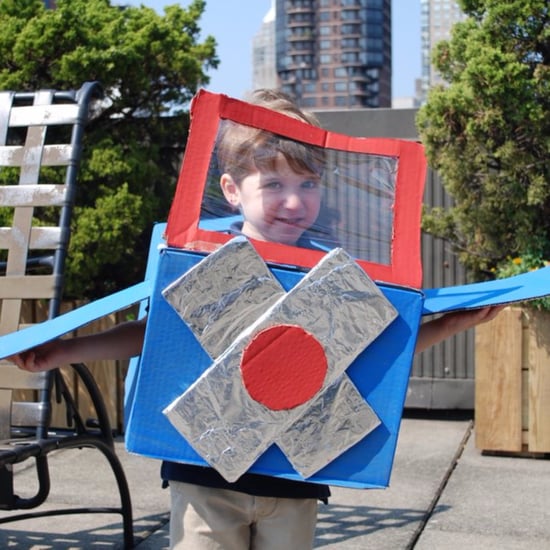 DIY Cardboard Box Halloween Costumes