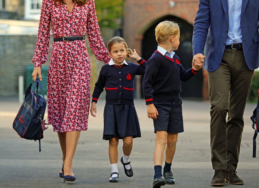 Princess Charlotte's First Day of School Pictures | POPSUGAR Celebrity