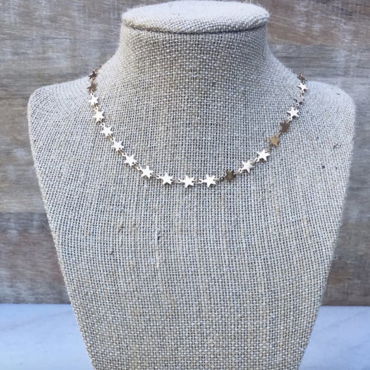 Shop Her Exact Star Choker Necklace Outer Banks Shop Sarah Cameron's Best Outfits POPSUGAR