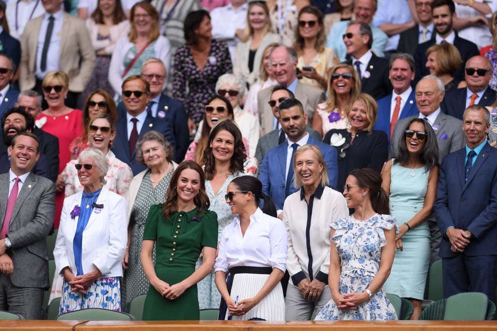 Meghan Markle and Kate Middleton at Wimbledon 2019 Pictures