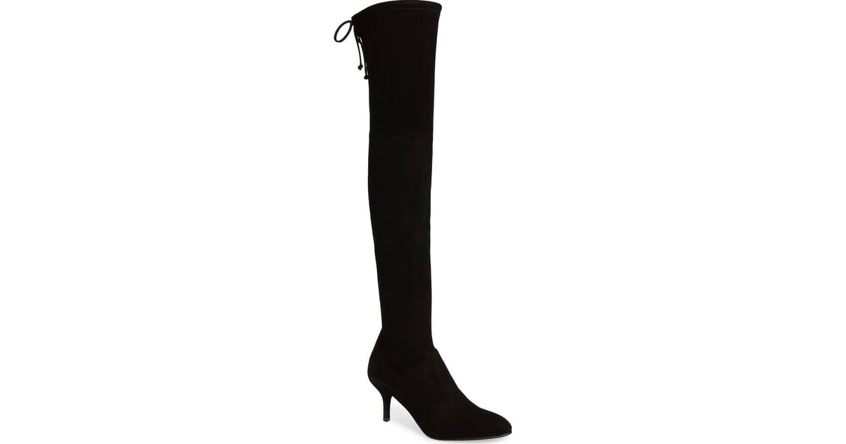 Stuart Weitzman Tiemodel Stretch Boot | Shoes on Sale 2018 | POPSUGAR ...