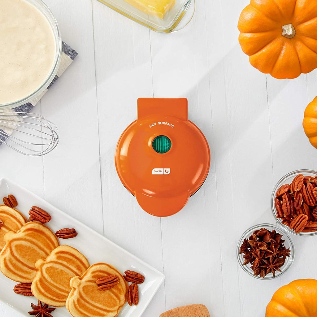 Dash Pumpkin Mini Waffle Maker | Most Popular Kitchen Products on