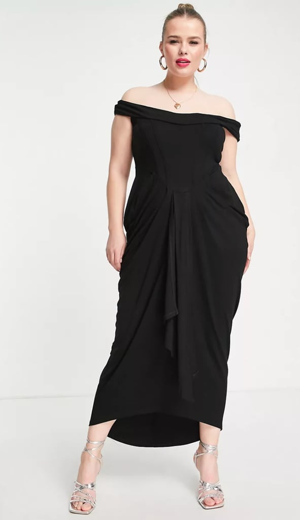 Plus Size Black Party Dresses, Curve Black Party Dresses