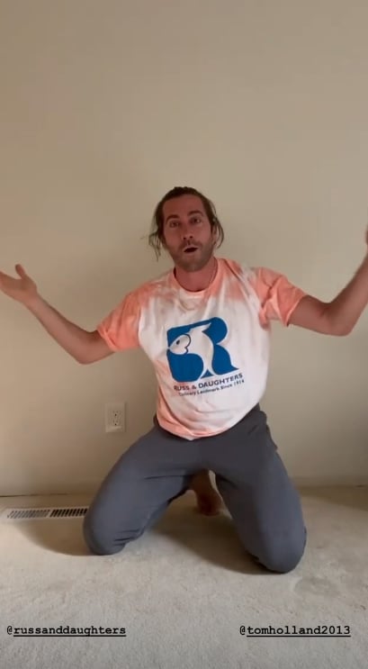 Celebrities Doing the Handstand Challenge | Pictures