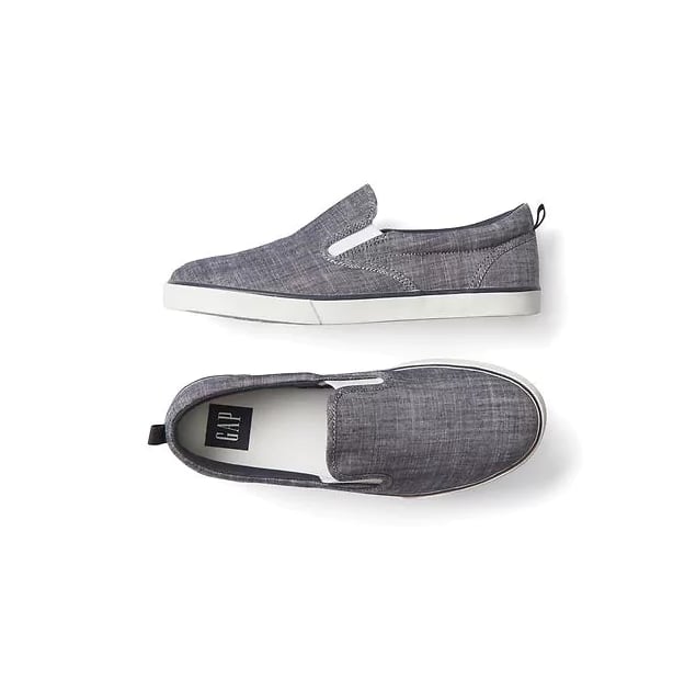 Solid Slip-on Sneakers