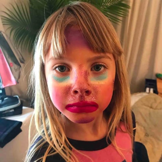 Pink's Daughter Wears Unicorn Makeup