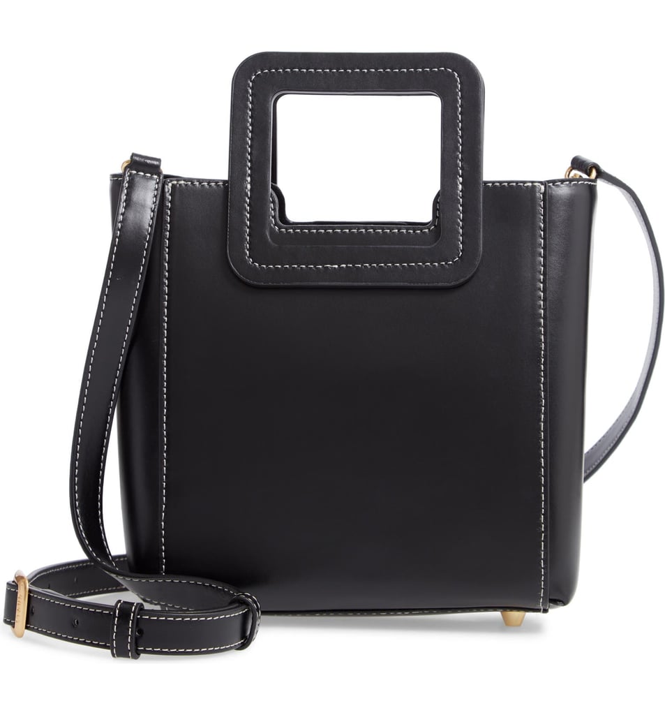 Staud Mini Shirley Leather Satchel