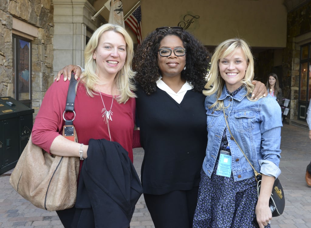 Reese Witherspoon and Oprah at 2014 Telluride Film Festival