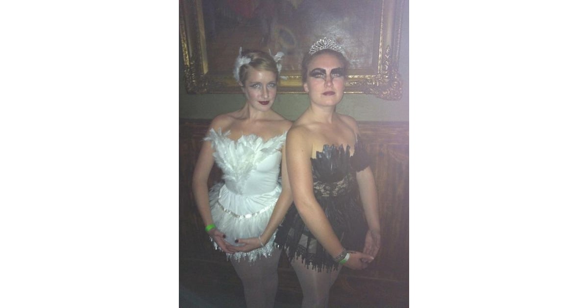 Black And White Swan Last Minute Costume Ideas For Best Friends Popsugar Love And Sex Photo 18