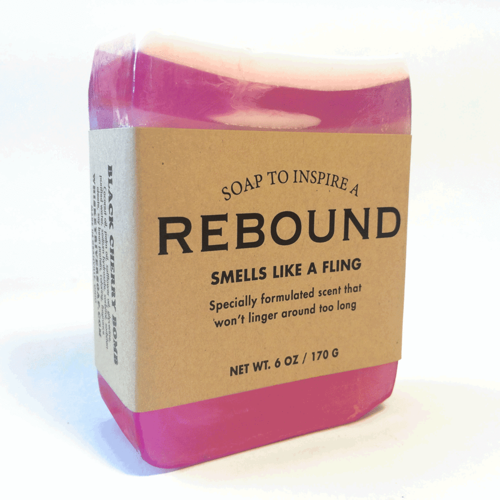 Soap to Inspire a Rebound ($9)
