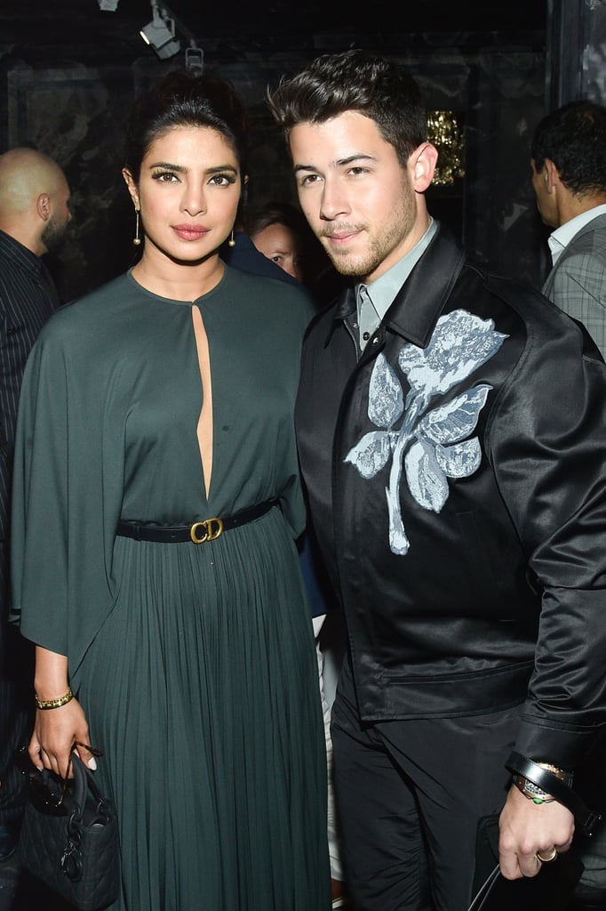 Priyanka Chopra and Nick Jonas at Dior Show 2019