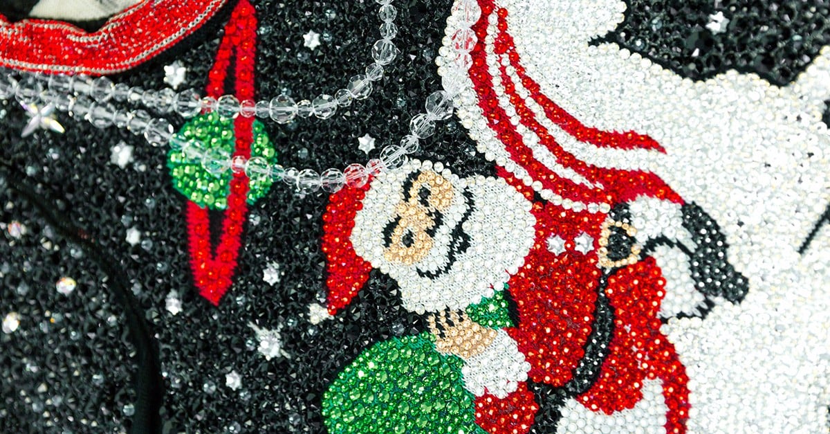 Expensive ugly sweater clearance