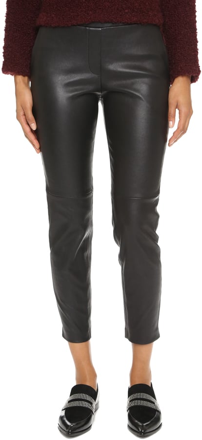 Theory Thaniel L Leather Leggings ($995)