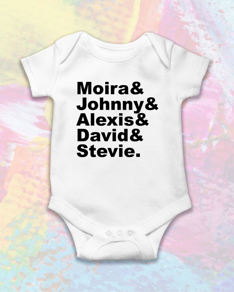 Schitt's Creek Characters Baby Onesie