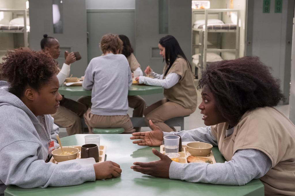 Cindy and Taystee hash things out.