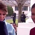 Michelle Obama's Reaction to Melania Trump's Gift Is Basically Meme GOLD