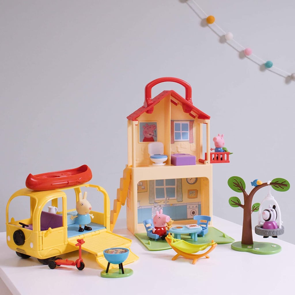 Peppa Pig Pop n' Playhouse and Play n' Go Campervan Combo Pack