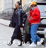 Rihanna and A$AP Rocky Go on a Shopping Day Date in Luxury Athleisure