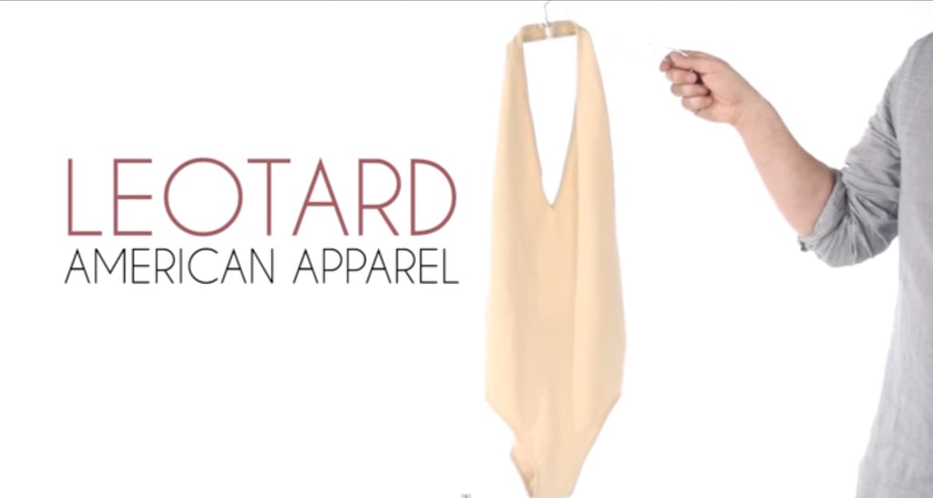 Next up Was a Leotard