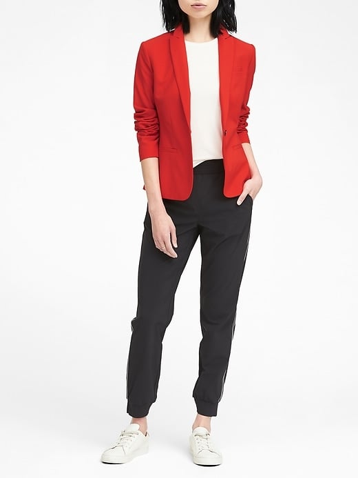 Classic-Fit Washable Italian Wool-Blend Blazer