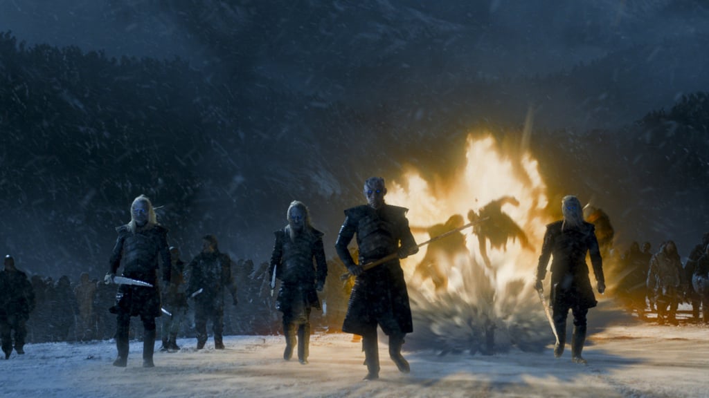 game of thrones mounted white walker