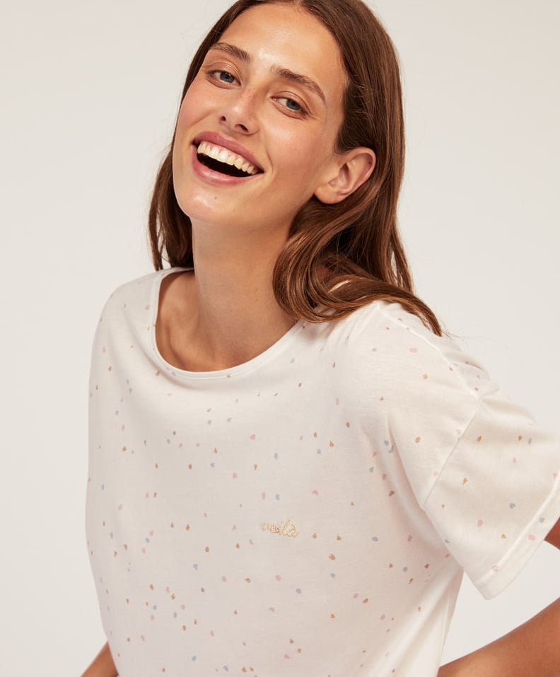 Oysho Dotty Short Sleeved T-Shirt