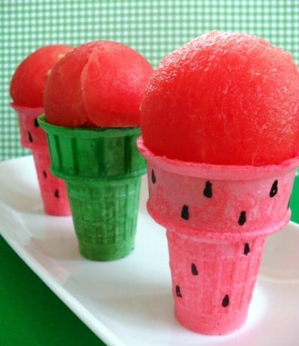 Watermelon Cones