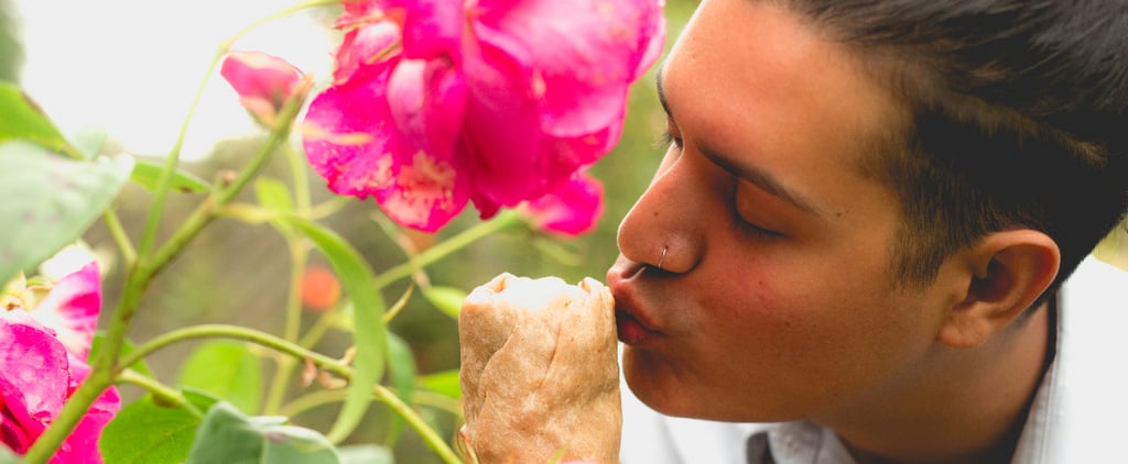 Man Takes Engagement Photos With a Burrito