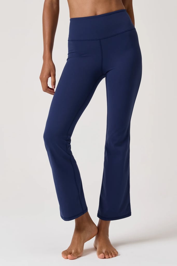 Spiritual Gangster EuphoriaLift Crop Flare Legging ($98)
These cropped pants were made for the days when you want to combine fashion with functionality. They will keep you comfortable but will also keep your overall look very trendy and put together. 

Pros: You can easily dress these pants up or down for a relaxed streetwear look.
Cons: The crop might sit differently depending on your height.
Material: Nylon, elastane.
Colorways: 1
Sizes: XS-XL
Who it's best for: Best for light intensity movement like yoga or running errands.