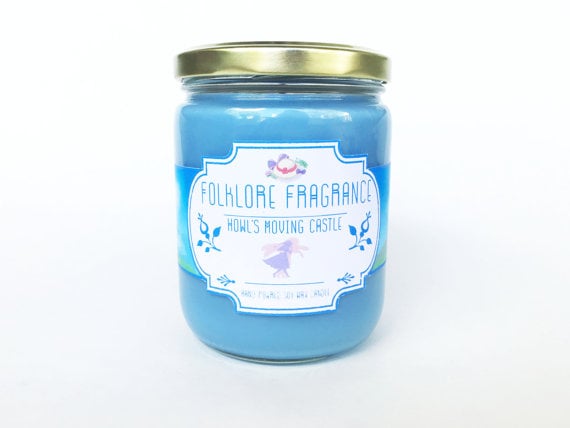 Howl's Moving Castle candle
