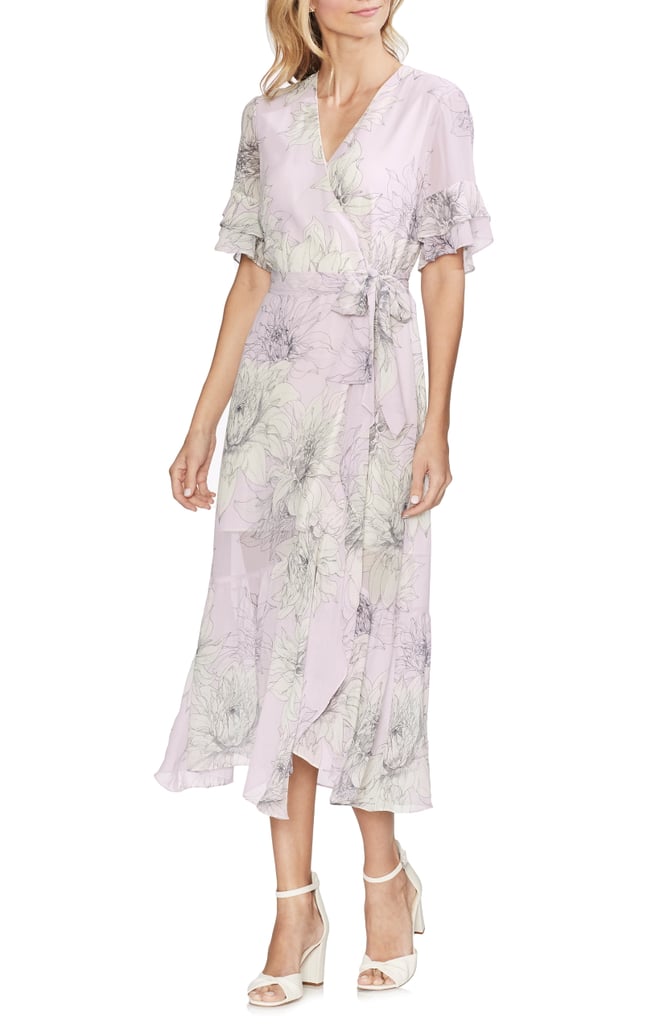 Vince Camuto Blossoms Tiered Ruffle Midi Dress | Nordstrom Spring Sale ...
