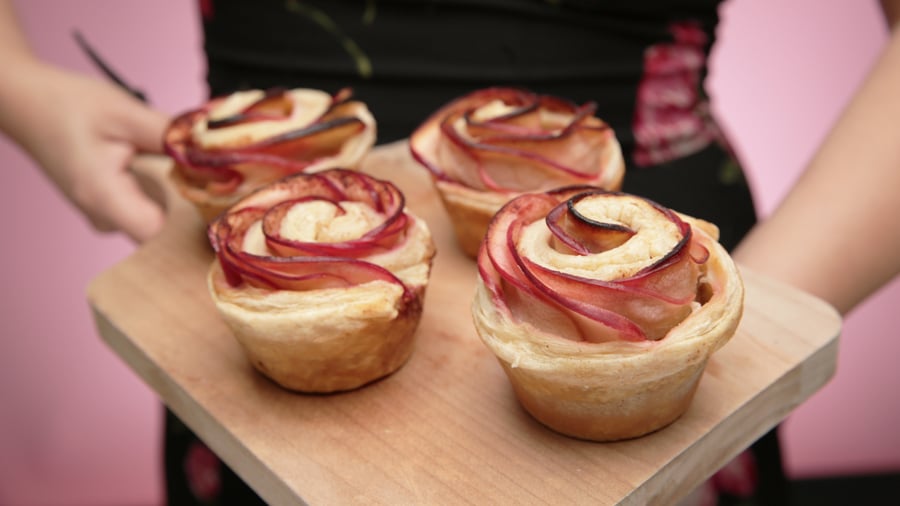 Apple Rose Pies