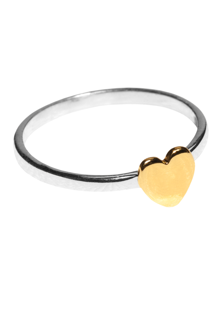 Rodarte x & Other Stories Sterling Silver Heart Ring ($29)