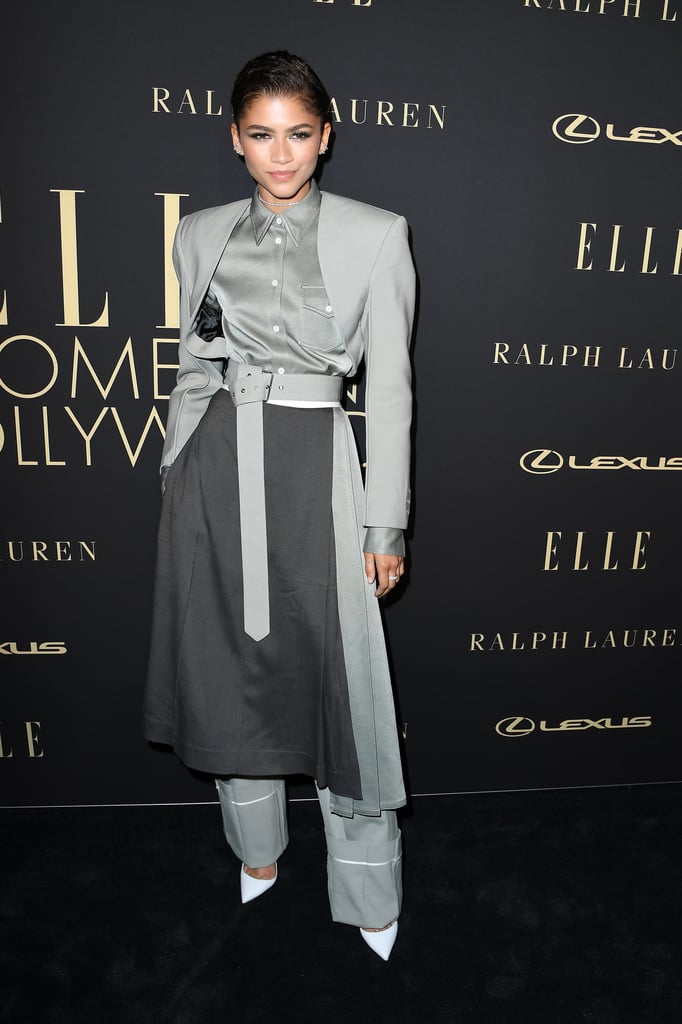 Zendaya Wears Peter Do at Elle Women in Hollywood Event