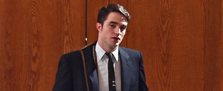 Robert Pattinson With a Camera on the Set of Life