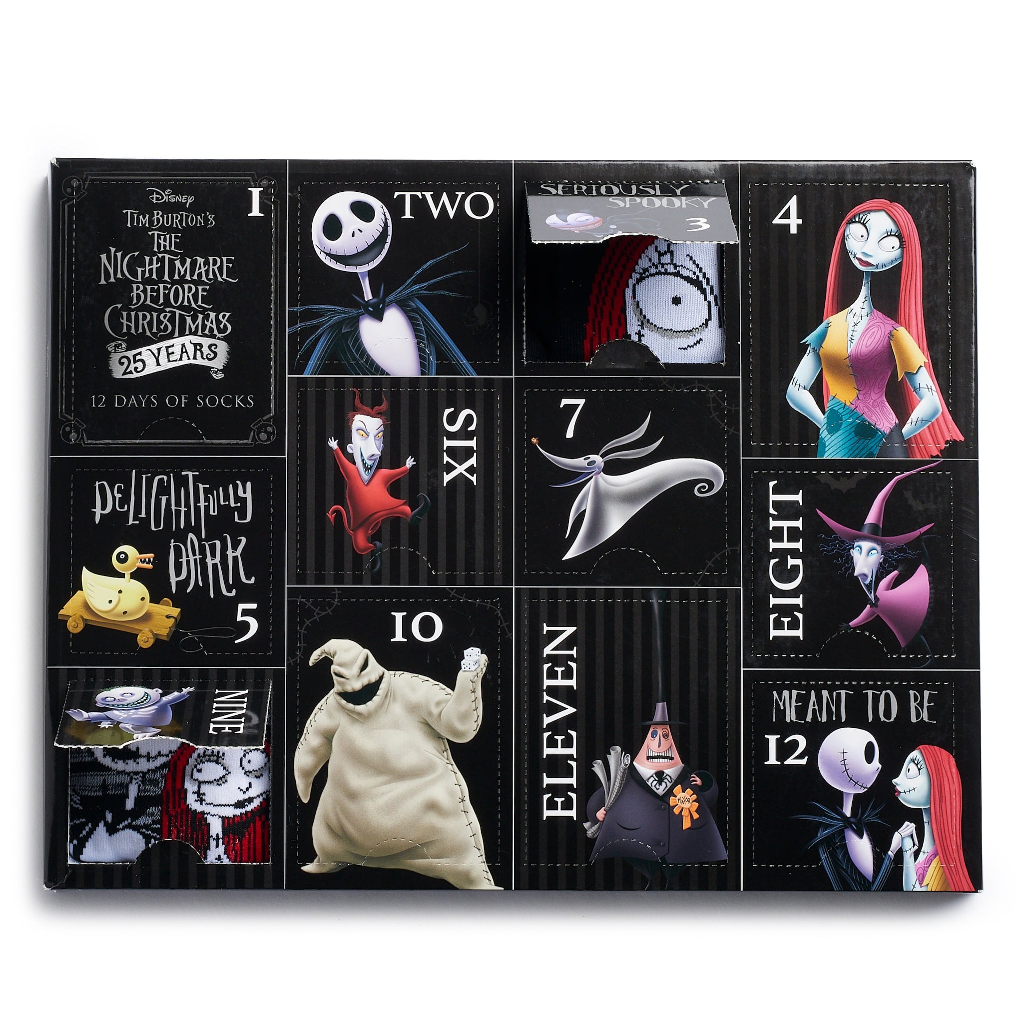 The Nightmare Before Christmas Sock Advent Calendar 2018 | POPSUGAR  Entertainment