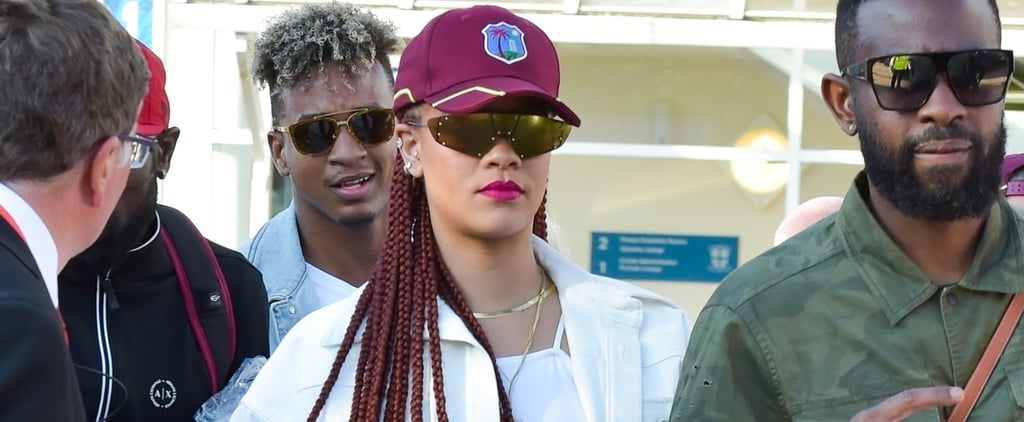 I Want to Be Wearing That: Rihanna's Baseball Cap and White Denim
