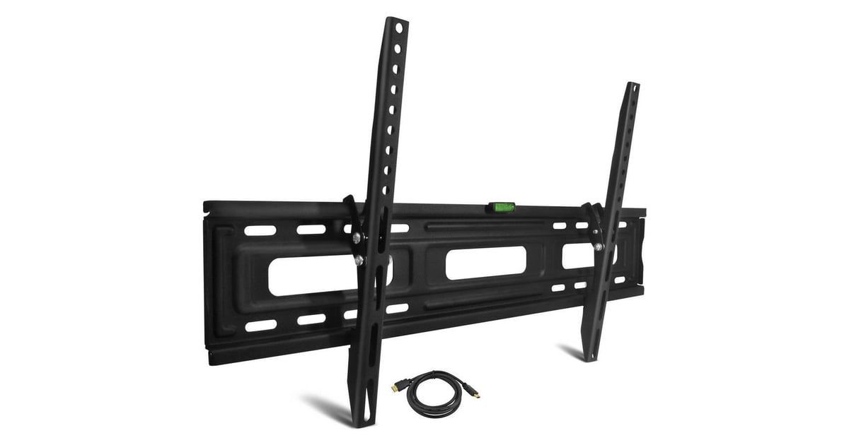 onn. Tilting TV Wall Mount Kit for 24" to 84" TVs With HDMI Cable