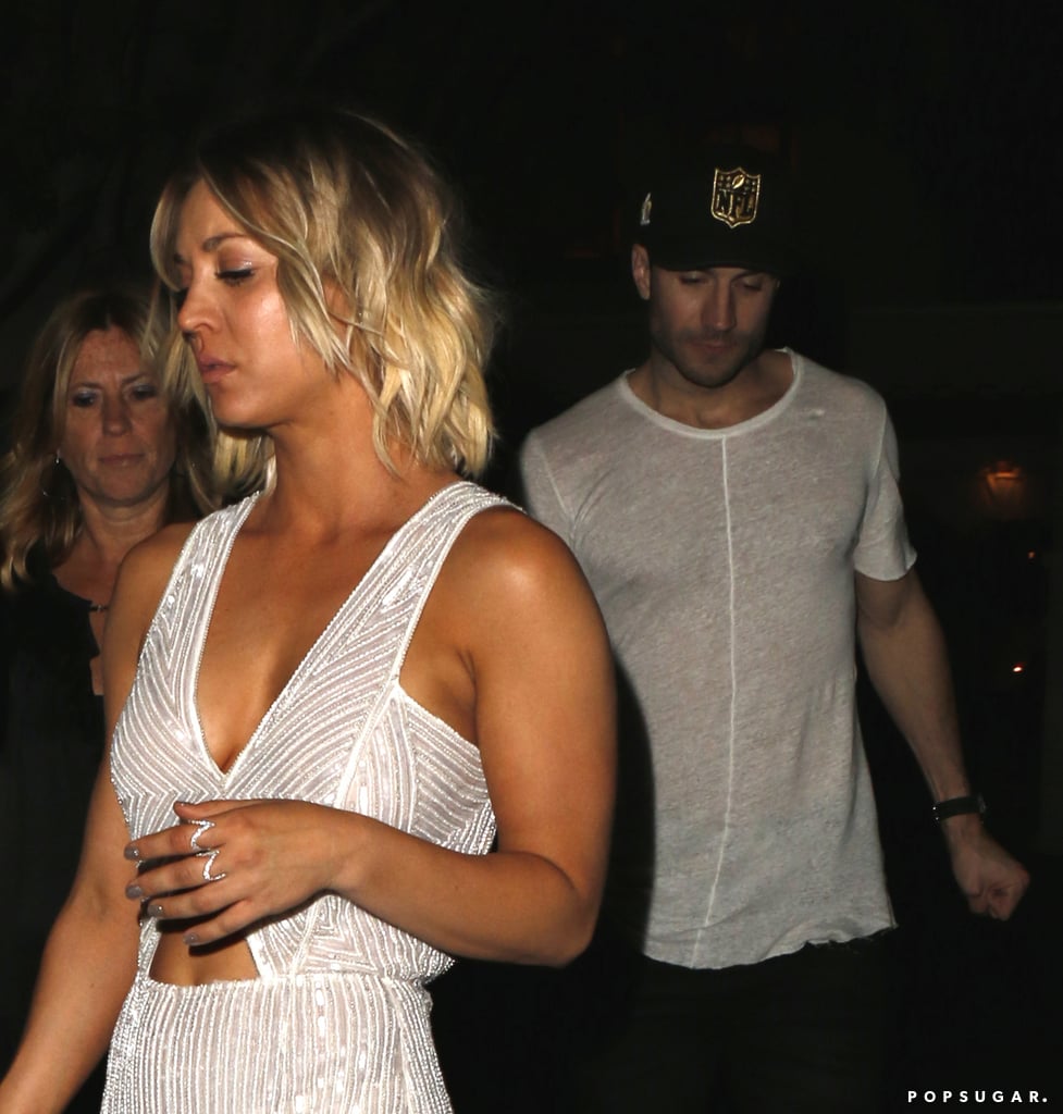 Kaley Cuoco and Sam Hunt at Grammys Afterparty 2016