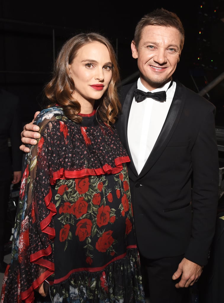 Pictured: Natalie Portman and Jeremy Renner