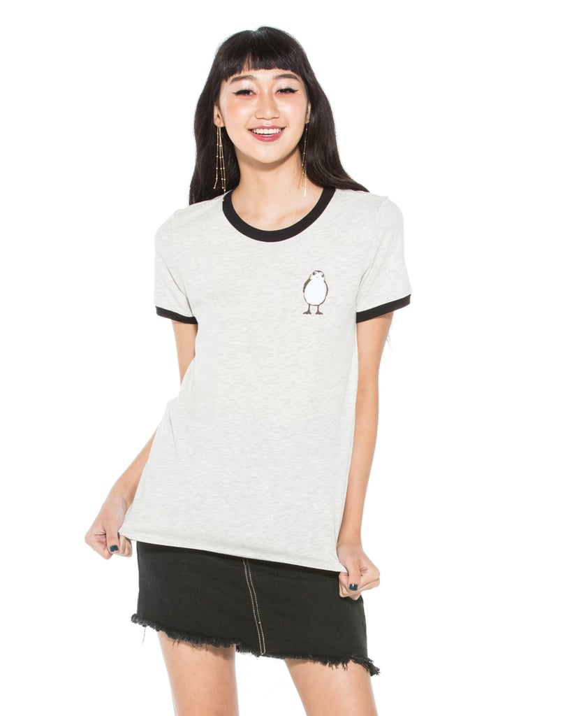Porg Ringer T-Shirt ($25-$29)
