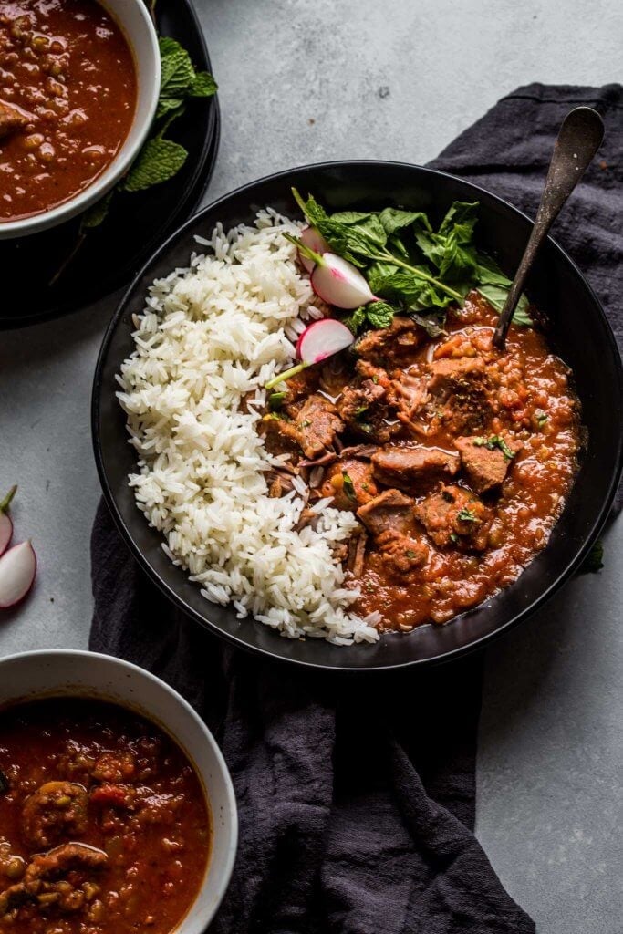 Persian beef stew