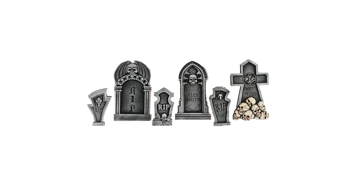 Skull Tombstone Kit | Walmart Halloween Decorations 2019 | POPSUGAR ...