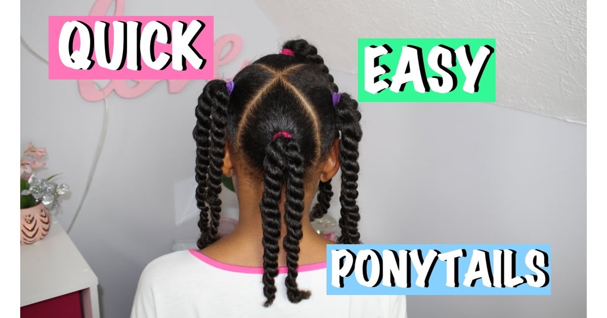 Easy Hairstyles For Girls Popsugar Family