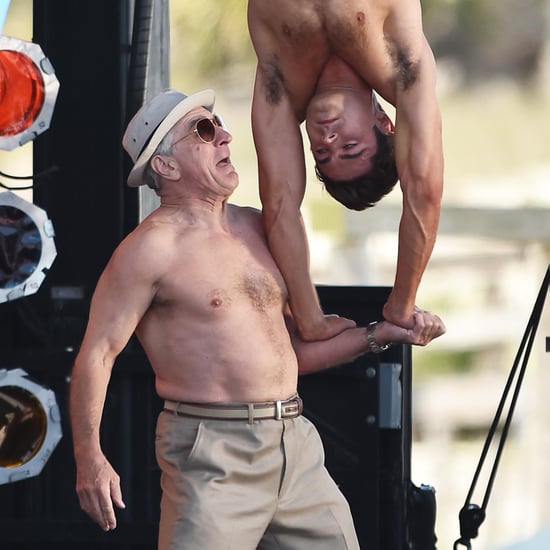 Zac Efron Shirtless on the Set of Dirty Grandpa