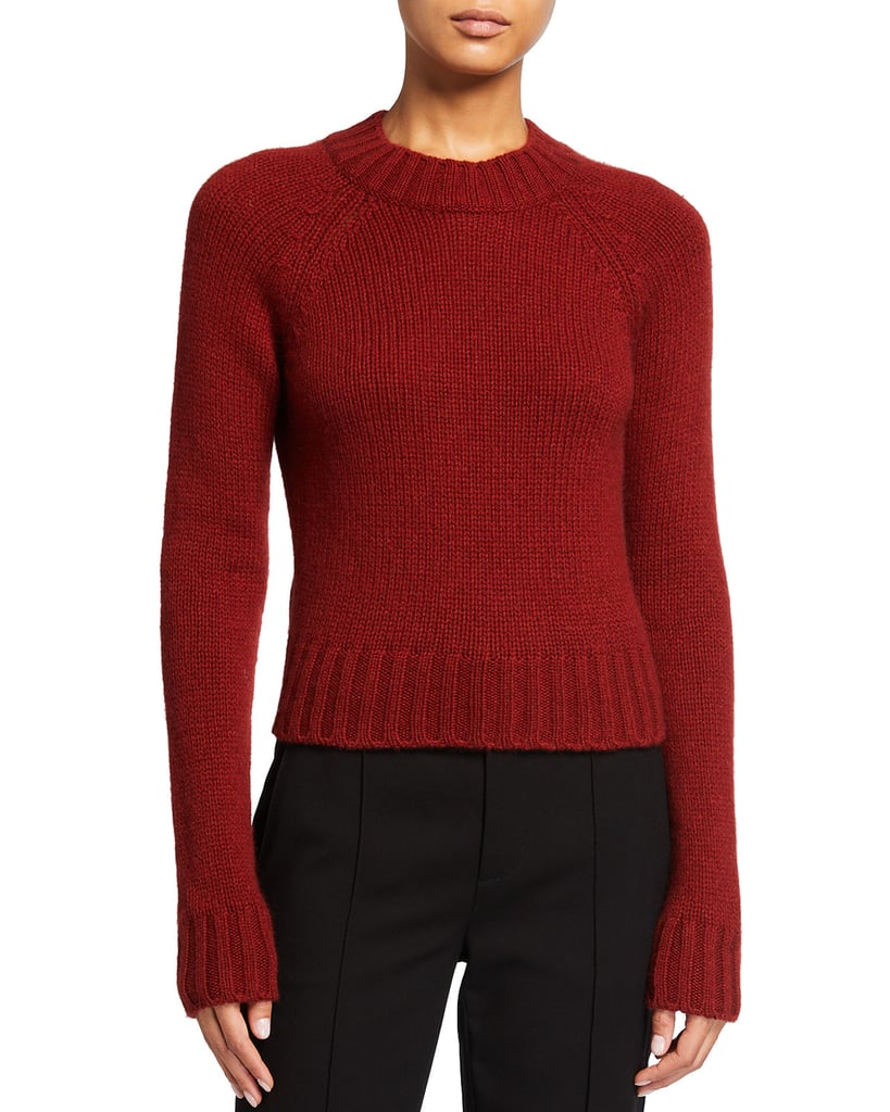 Vince Shrunken Mock-Neck Sweater